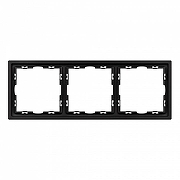 Рамка на 3 поста Arlight FRM 054220 цвет Черный-1