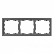 Рамка на 3 поста Arlight FRM 054222 цвет Серый-1