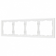 Рамка на 4 поста Arlight FRM 054223 цвет Белый