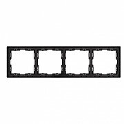 Рамка на 4 поста Arlight FRM 054224 цвет Черный-1