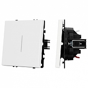 Выключатель одноклавишный без рамки Arlight SWT 054232 цвет Белый