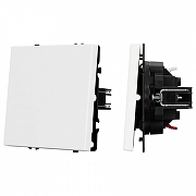 Кнопка звонка без рамки Arlight SWT 054237 цвет Белый