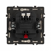 Выключатель двухклавишный без рамки Arlight SWT 054253 цвет Золото-1