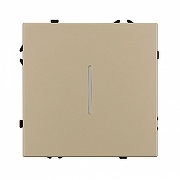 Выключатель одноклавишный без рамки Arlight SWT 054259 цвет Золото-2