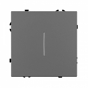 Выключатель проходной одноклавишный без рамки Arlight SWT 054263 цвет Серый-2