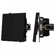 Выключатель для жалюзи без рамки Arlight SWT 054559 цвет Черный