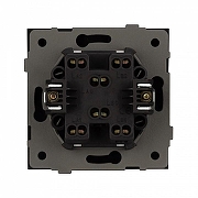 Выключатель проходной одноклавишный без рамки Arlight SWT 054581 цвет Серый-2