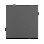 Кнопка звонка без рамки Arlight SWT 054589 цвет Серый-2