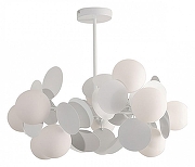Люстра на штанге Kink Light Матиас 074160-10,01(01) цвет плафона/подвески Белый, цвет арматуры Белый