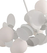 Люстра на штанге Kink Light Матиас 074160-10,01(01) цвет плафона/подвески Белый, цвет арматуры Белый-1