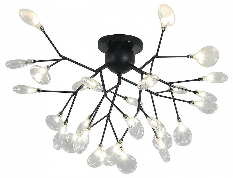 Люстра Kink Light Ветта 07521-27,19(21) цвет черный