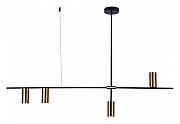 Люстра на штанге Kink Light Рия 07621-4,20 цвет плафона/подвески Бронза, цвет арматуры Бронза, Черный