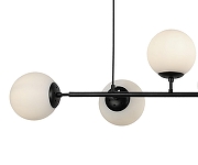 Люстра Kink Light Ирда 07622-6,19-01 цвет черный-2