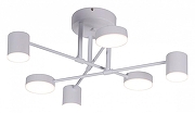 Люстра Kink Light Мекли 07649-6D,01(4000K) цвет плафона/подвески Белый, цвет арматуры Белый