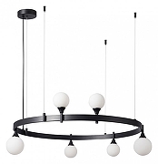 Люстра Kink Light Бьянки 07808-6,19 цвет черный-1