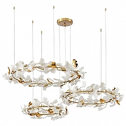 Люстра Kink Light Сири 07868-100+80+60P,36 цвет латунь