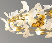 Люстра Kink Light Сири 07868-70,36 цвет латунь-2