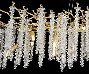 Люстра Kink Light Шанти 07871-150LD,33 цвет золото-2