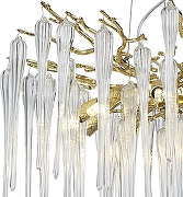 Люстра Kink Light Грейни 07874-80,33 цвет золото-2