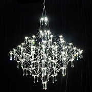 Люстра Kink Light Галанта 07881-80,02(21) цвет плафона/подвески Прозрачный, цвет арматуры Хром