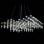 Люстра Kink Light Галанта 07887-A,02(21) цвет плафона/подвески Прозрачный, цвет арматуры Хром