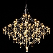 Люстра Kink Light Галанта 07881-80,33(21) цвет плафона/подвески Прозрачный, цвет арматуры Золото