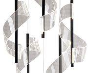 Люстра Kink Light Илина 08042-6A,19 цвет черный-1