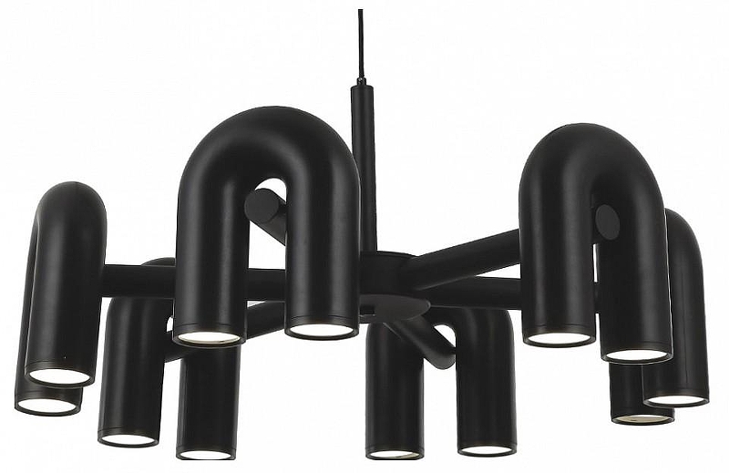 Люстра Kink Light Канти 08465-6,19 цвет черный