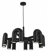 Люстра Kink Light Канти 08465-6,19 цвет черный-1