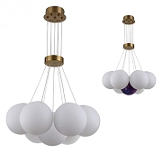 Люстра Kink Light Алди 08475-7,20 цвет бронза-2