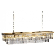 Люстра Loft it Pr1sm Clear 10019/1200R цвет золото-3