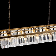 Люстра Loft it Pr1sm Clear 10019/1200R цвет золото-5