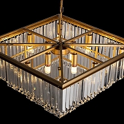 Люстра Loft it Pr1sm Clear 10019/600S цвет золото-5