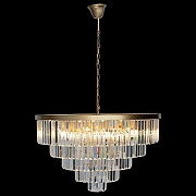 Люстра Loft it Pr1sm Clear 10019/800C цвет золото-4