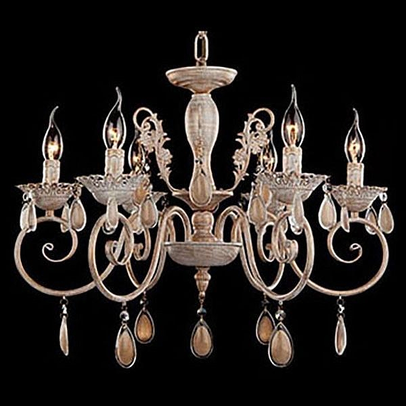 Люстра Eurosvet Galatea 10009/6 золото с белым 