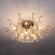 Люстра Eurosvet Vita 10042/12 античная бронза/прозрачный хрусталь цвет бронза античная-1