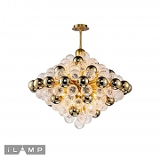 Люстра на штанге iLamp Rockfeller 100D-18 MBR 