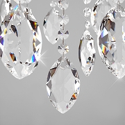 Люстра Eurosvet Veletta 10108/8 белый/прозрачный хрусталь Strotskis цвет белый-6