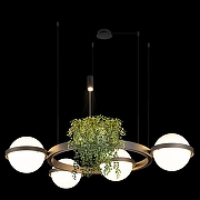 Люстра Loft it Jard1n 10121/4 Dark grey цвет антрацит-3