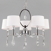 Люстра Eurosvet Madera 10127/5 хром/прозрачный хрусталь Strotskis Smart цвет хром