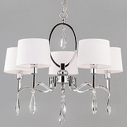 Люстра Eurosvet Madera 10127/5 хром/прозрачный хрусталь Strotskis Smart цвет хром