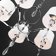 Люстра Eurosvet Madera 10127/5 хром/прозрачный хрусталь Strotskis Smart цвет хром-4