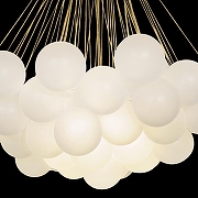 Люстра на штанге Loft it Dream 10129/1000 Gold цвет плафона/подвески Белый, цвет арматуры Золото-2