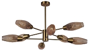 Люстра на штанге Escada Desire 10165/8PL Copper цвет медь-1