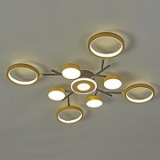 Люстра Escada Opt1mal 10206/9LED цвет плафона/подвески Золото, цвет арматуры Черный-2