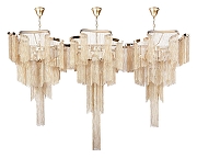 Люстра Loft it Stream 10208/1400R Gold цвет золото