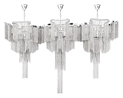 Люстра Loft it Stream 10208/1400R Smoke цвет дымчатый