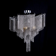 Люстра на штанге Loft it Stream 10208/600C Smoke цвет плафона/подвески Светло-серый, цвет арматуры Серый-2