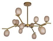 Люстра на штанге Loft it Sakura 10212/12 Gold цвет золото-1