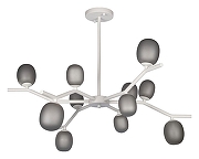 Люстра на штанге Loft it Sakura 10212/12 White цвет белый-1